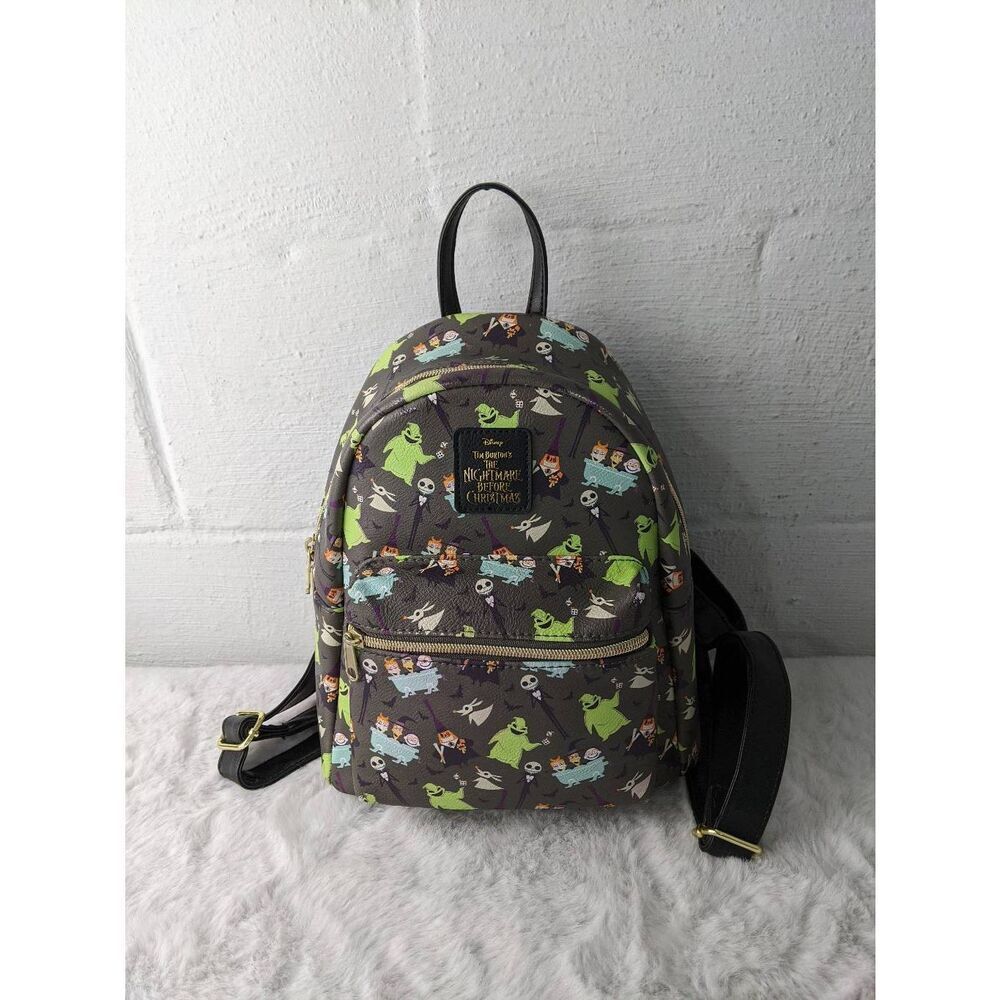 Loungefly Disney Nightmare Before Christmas Mini Backpack‎ Grey